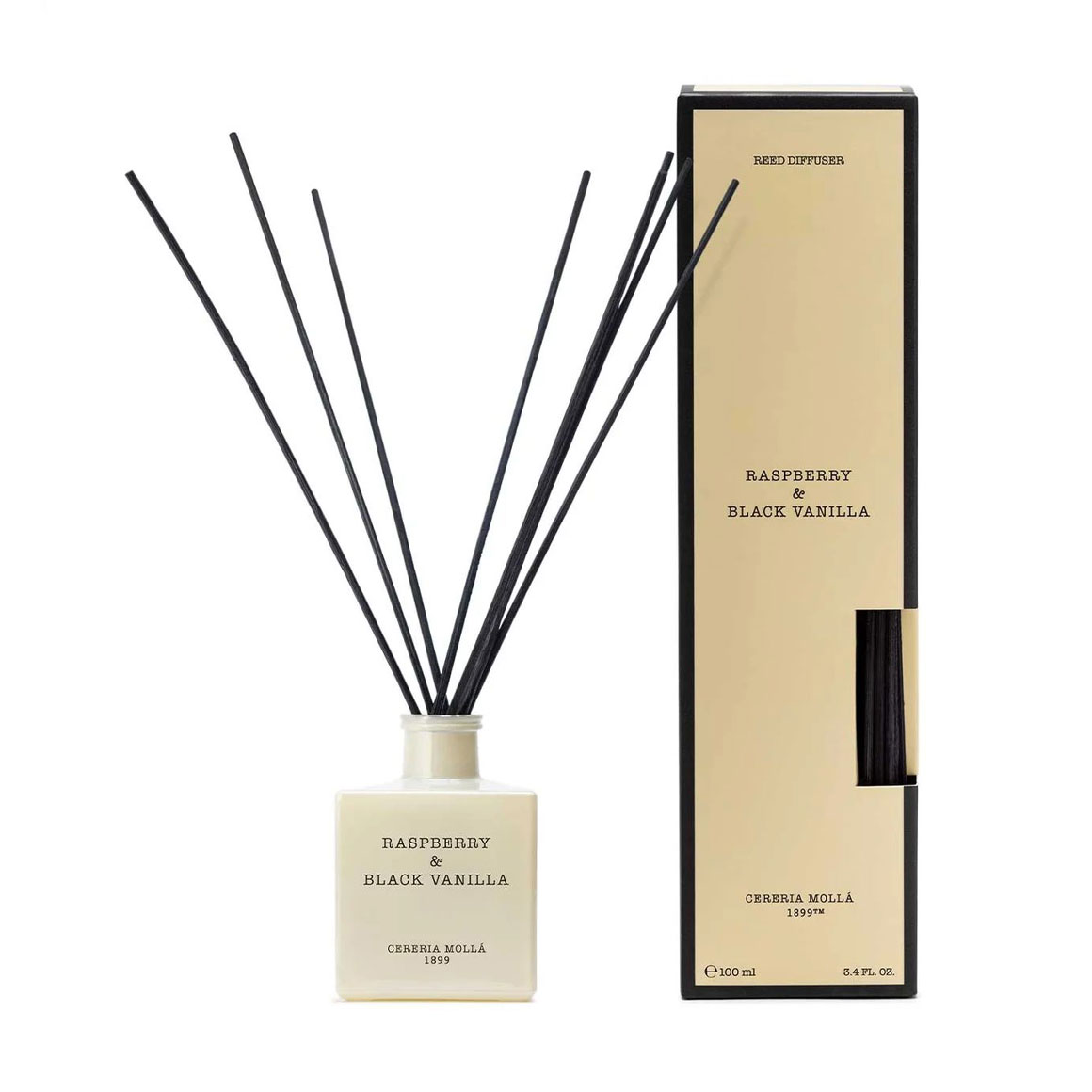 Аромадифузор Cereria Molla Raspberry &amp; Black Vanilla, 100 мл